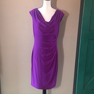 Ralph Lauren Purple Dress Size 14
